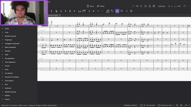 Amateur Composer Arranges Music in Musescore! Hornet (Hollow Knight OST) - Part 1 смотреть онлайн