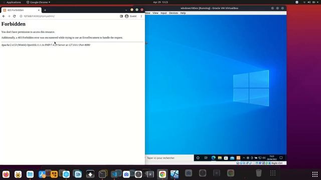 Access phpMyAdmin from virtualbox (Fix forbidden) смотреть онлайн