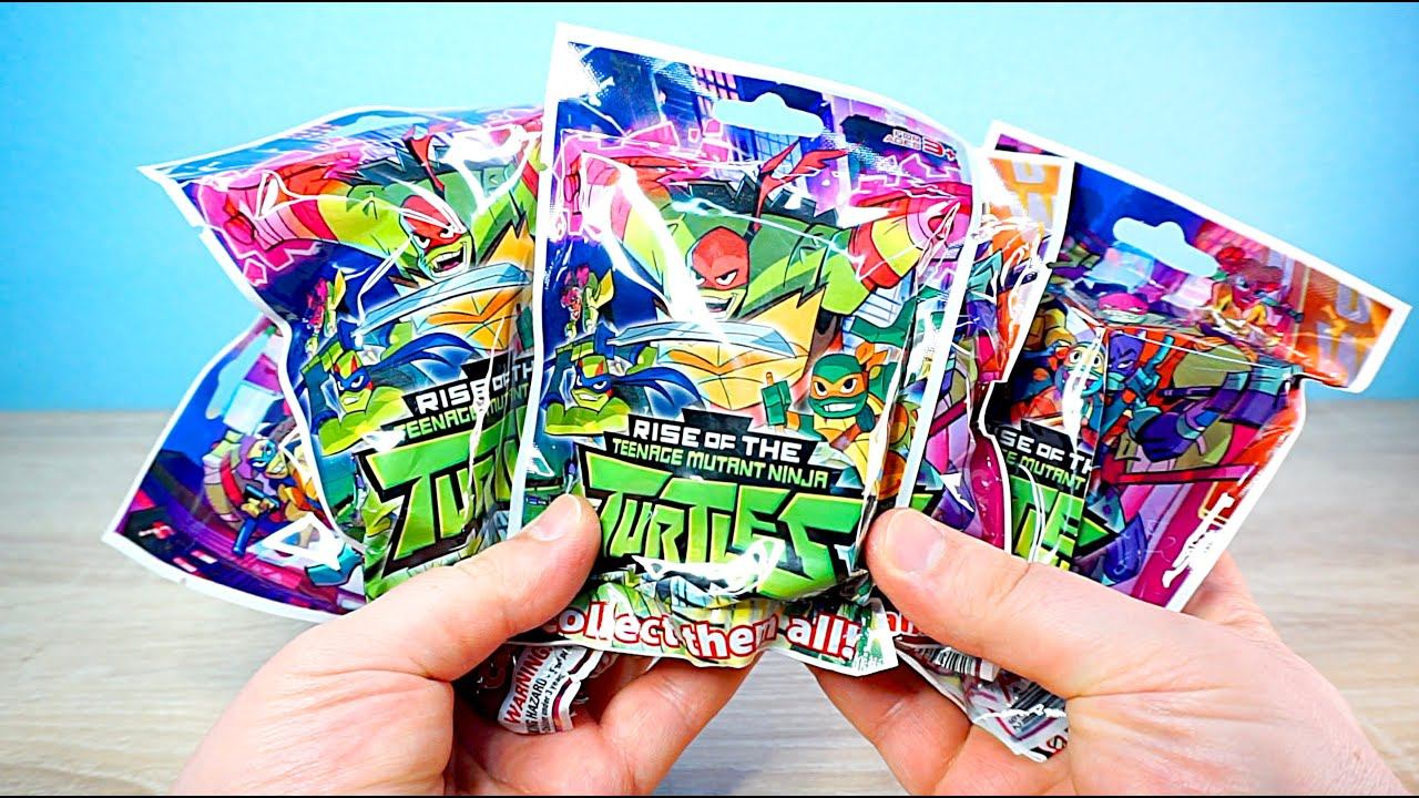 Пакетики сюрприз Эволюция Черепашек ниндзя смотреть онлайн