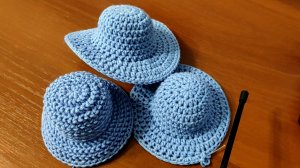 Как связать поля шляпы ровными, прямыми, поля с волной, поля шляпы клош и немного о регилине.