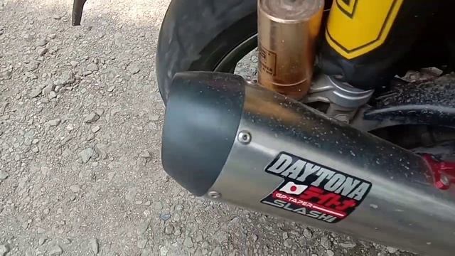 Knalpot DAYTONA GP-TAPER SLASH NMAX OLD смотреть онлайн