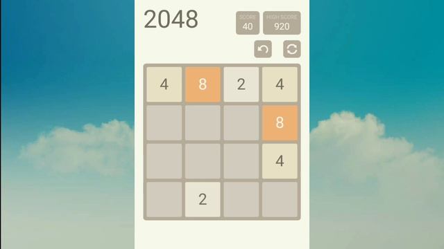 Most easy trick to beat 2048 game ( 4 steps ) смотреть онлайн