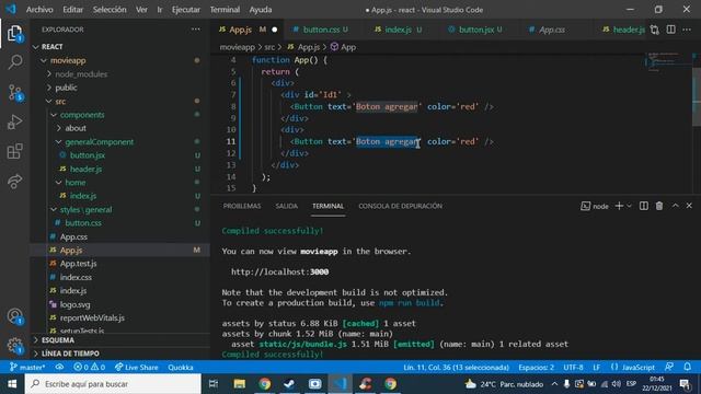 Curso Desarrollo web desde CERO, 13 - React hooks, props, useState, useEffect смотреть онлайн