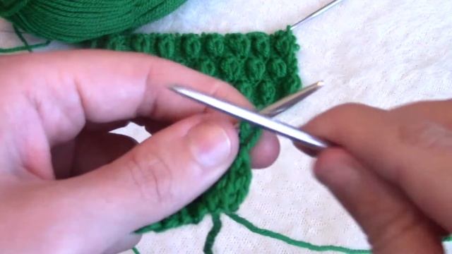 Узор спицами Маленькие листики?Knitting patterns смотреть онлайн