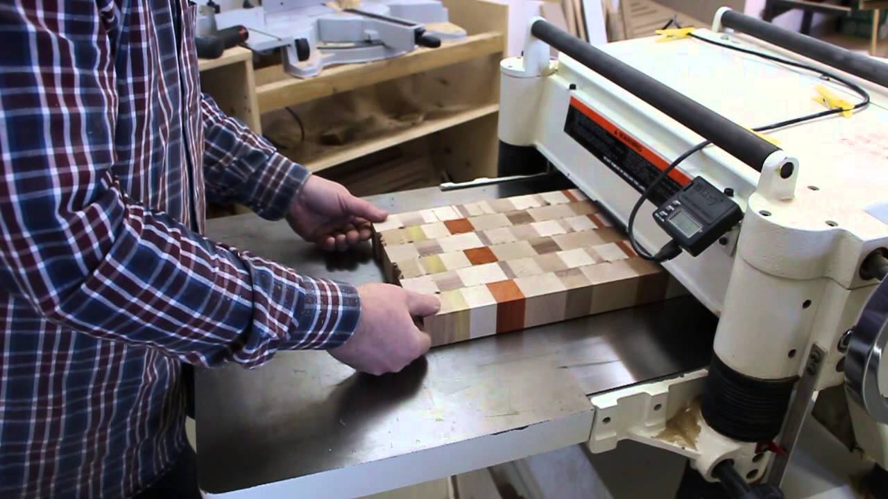 End grain through the planer: the safety смотреть онлайн