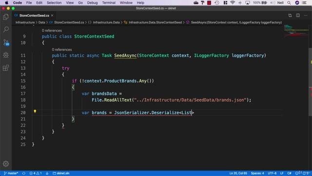 029 Adding Seed data смотреть онлайн