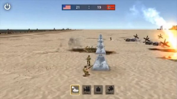 WW2 battle front simulation . Западный фронт. Нормандия и Брест.