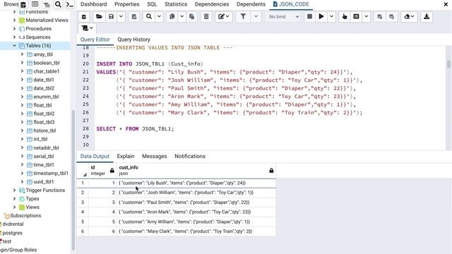SQL-Data Type -Part - 8 | JSON Data Type in SQL | Interview Questions | Practical Demo смотреть онлайн