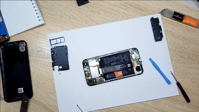 Как разобрать телефон huawei y5 2019 ( Хуавэй) смотреть онлайн