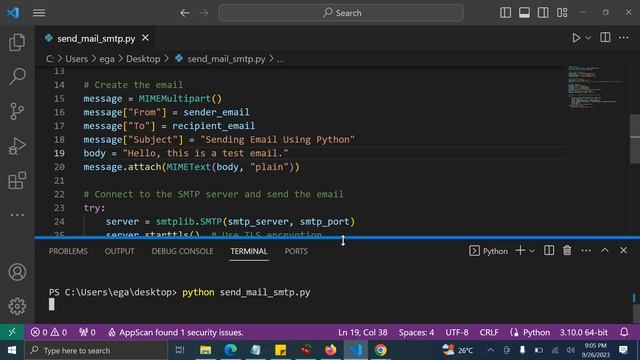 How To Send Email Using Python смотреть онлайн