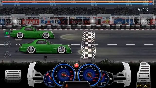 Mazda RX7 maxing stock Drag Racing: Streets смотреть онлайн