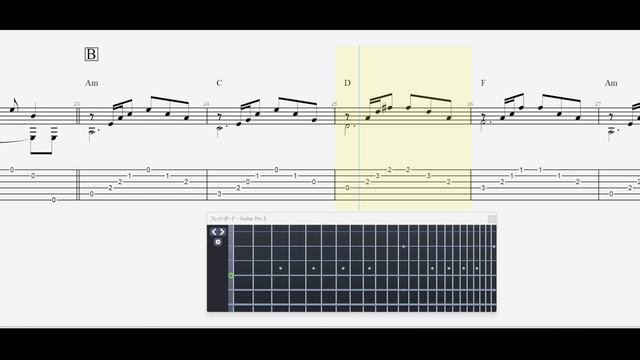 『 Rising Sun Blues ／ 朝日のあたる家 』Guitar (TAB) смотреть онлайн