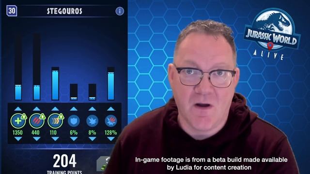 OMEGA TRAINING POINTS EXPLAINED | Jurassic World Alive 3.0.30 смотреть онлайн