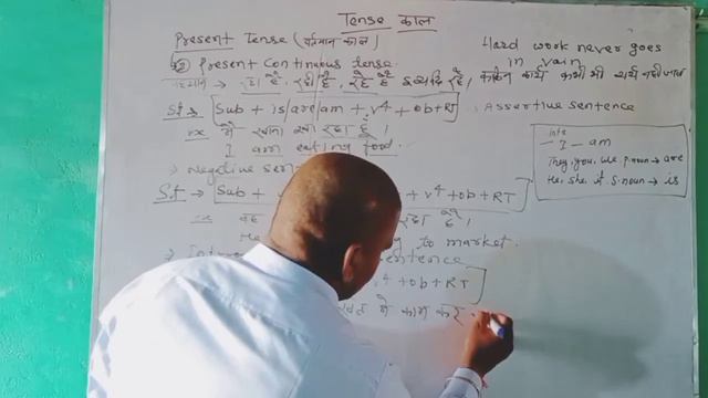 present continuous tense || वर्तामन काल present imperfect tense ||Tense (काल)|| By-karan sir, смотреть онлайн