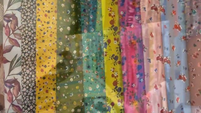 МИР ТКАНИ! Обзор НОВИНОК тканей для летних нарядов! Часть 1 смотреть онлайн