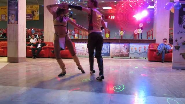 Face2Face Birthday. Sasha & Ania - Kharkov Zouk. Zouk Show смотреть онлайн