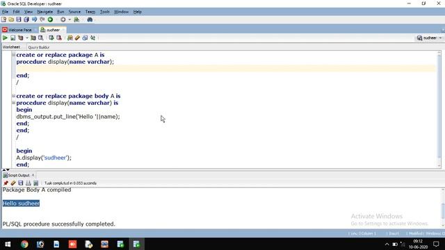 PL/SQL 12 - Packages смотреть онлайн