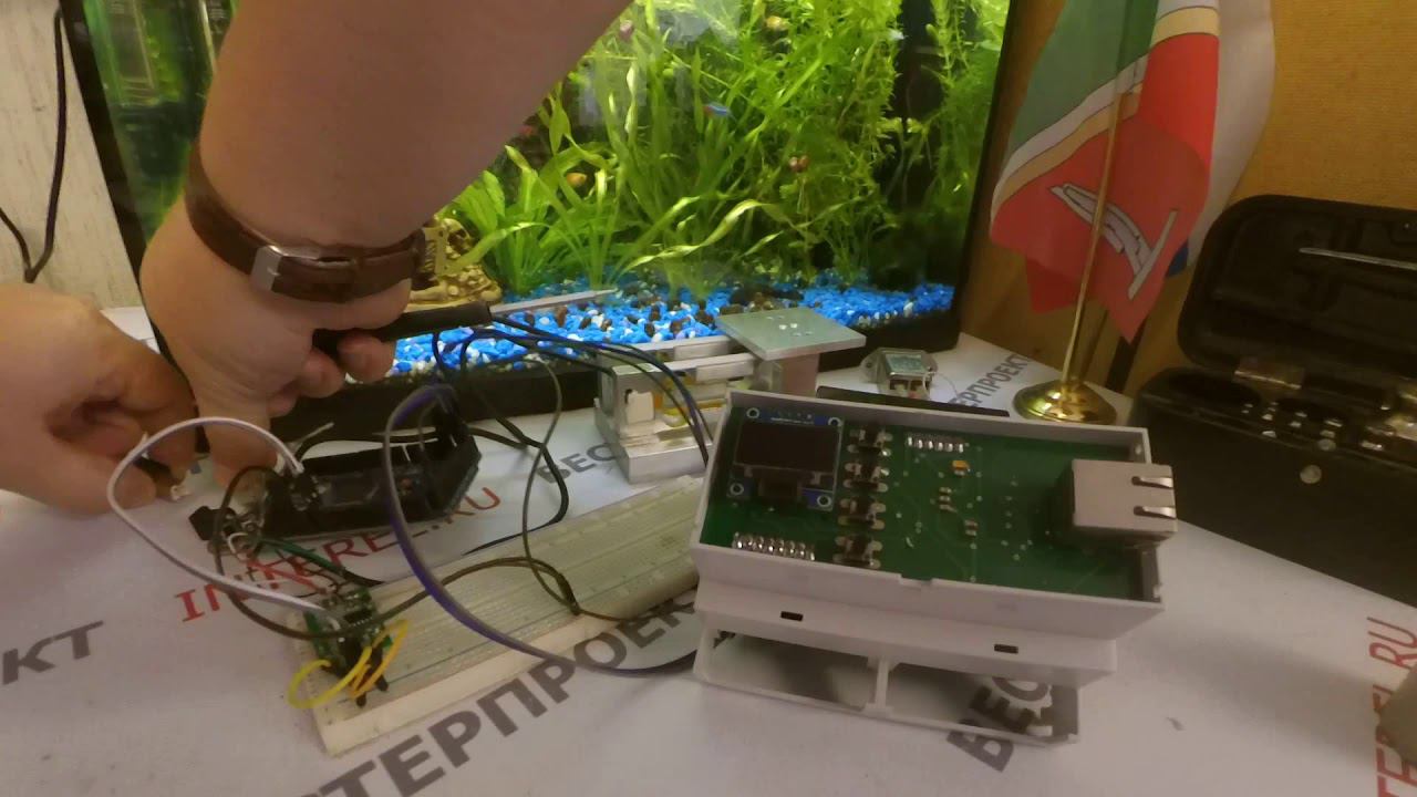 Подключение тензодатчика в Arduino при помощи модуля hx711 смотреть онлайн