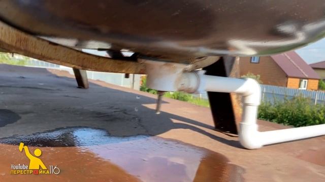 Сделал водопровод на участке. Гидробак своими руками. смотреть онлайн