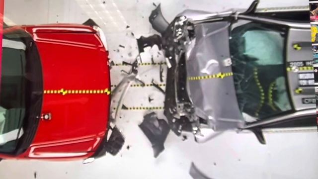 2006 Ford F-150 vs 2005 Honda Civic crash test смотреть онлайн