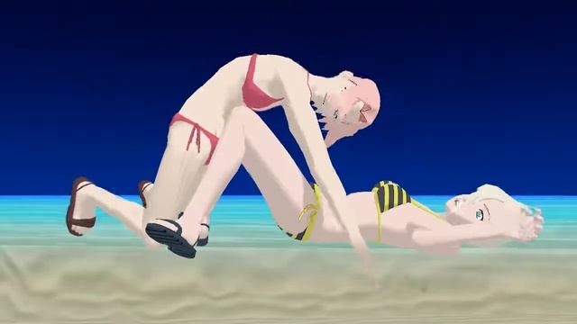 MMD NARUTO GIRLS Anaconda смотреть онлайн