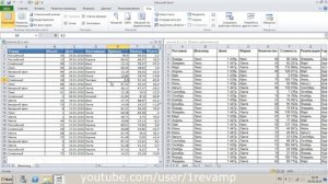 Excel | Работа с несколькими документами одноврменно. Синхронная прокрутка