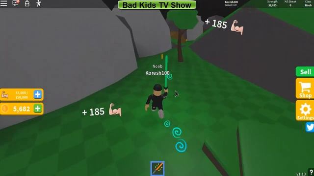 Сабля Симулятор Роблокс Новый Симулятор Оружия Saber Simulator Roblox смотреть онлайн