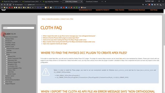 Autodesk Maya + PhysX (Урок 02) Установка плагина с 2015 по 2020 смотреть онлайн