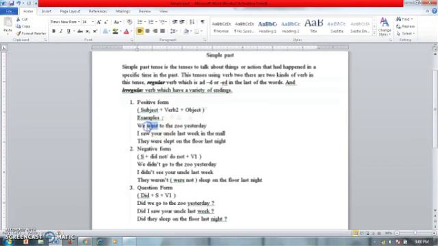 How to use simple past tense смотреть онлайн