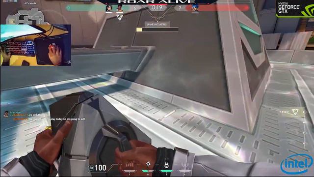 Let me show you how the boss does it. #gaming #viral #valorant #live #games смотреть онлайн