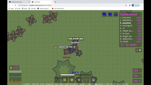 (MooMoo.io) How do u get Super Mod! смотреть онлайн