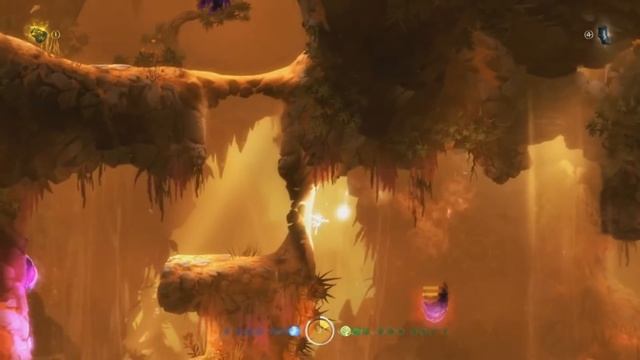 Ori and the blind forest. Walkthrough Part 8 - Kuro's nest escape смотреть онлайн