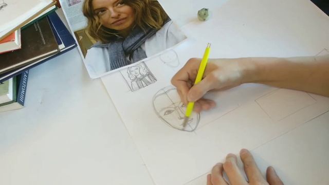 Мастер-класс по рисованию портрета. Урок 3. смотреть онлайн