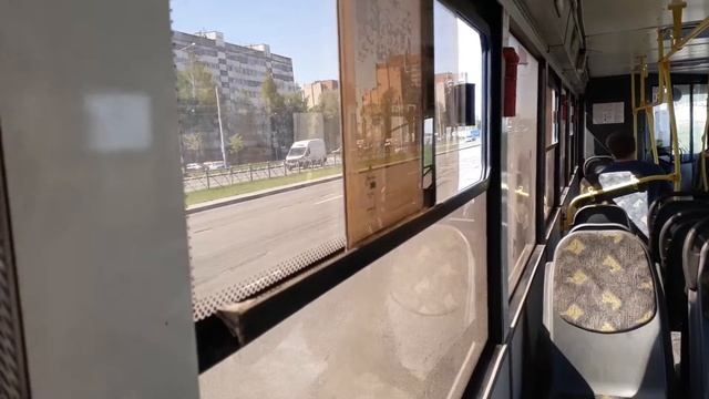 Автобус ЛиАЗ-5293.60 борт 3703, по маршруту 183, СПб поездка смотреть онлайн