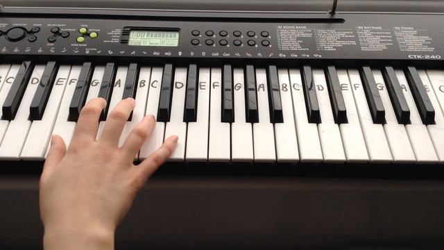 Stone Cold - Demi Lovato | Easy Keyboard Tutorial With Notes смотреть онлайн
