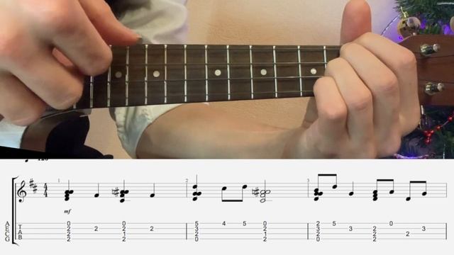 UKULELE. HOME ALONE UKULELE COVER/TUTORIAL смотреть онлайн