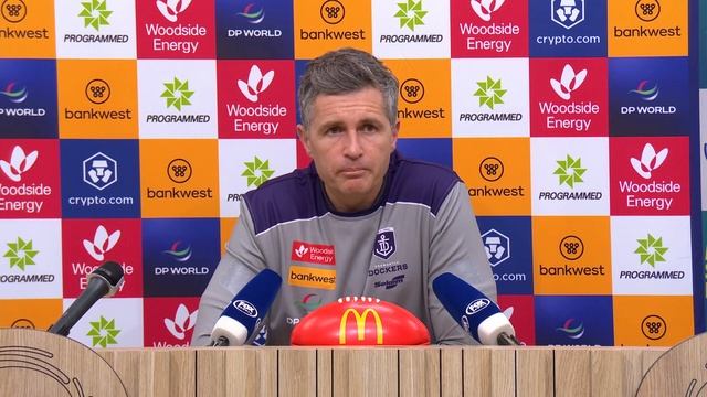 Fremantle Dockers Press Conference | Round 24, 26/08/23 | Fox Footy смотреть онлайн