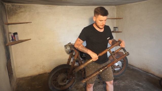 Боббер Днепр К-750. Мотоцикл своими руками. BOBBER - Кастом МТ. Урал боббер. смотреть онлайн