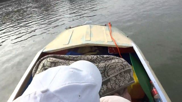 Yamaha 15HP 1983 + Romantika USSR aluminium boat смотреть онлайн