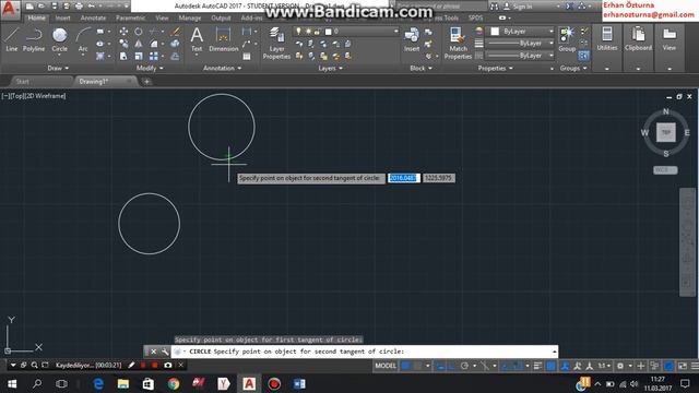 Autocad circle, 2poin, 3point, tantanradius, tantantan смотреть онлайн