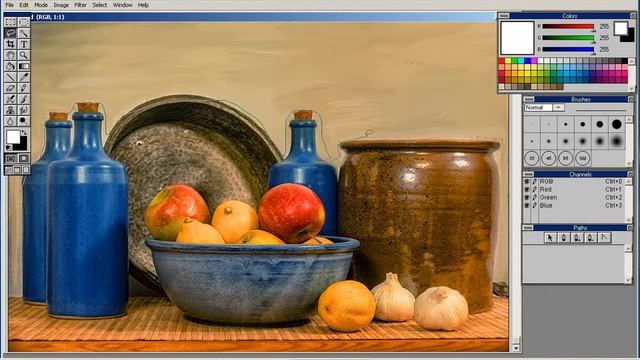 Adobe Photoshop v 2.5 Виртуальный музей ретро софта смотреть онлайн