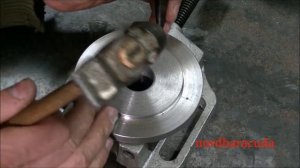 Планшайба из заготовки, патрон 100 мм на токарный У-3