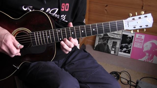 Lightnin' Strikes - Fingerpicking Blues in Lightnin' Hopkins style - TAB avl смотреть онлайн