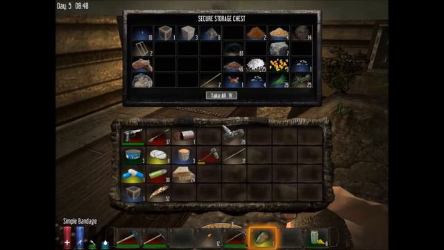 7 Days To Die - Server Play - E6 - Scrap metal block mining смотреть онлайн