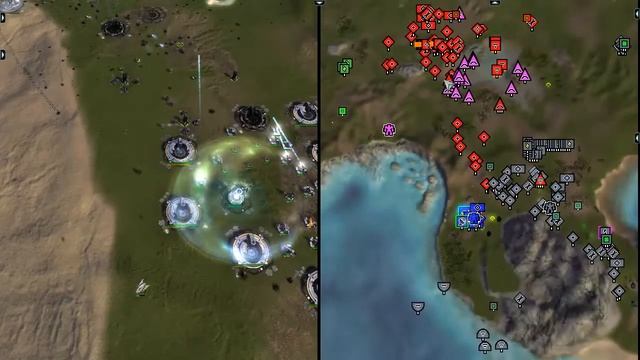 Supreme Commander: EPIC #5. Десантные войска вызывали? Да, нет!? Без разницы, мы уже летим к вам! смотреть онлайн