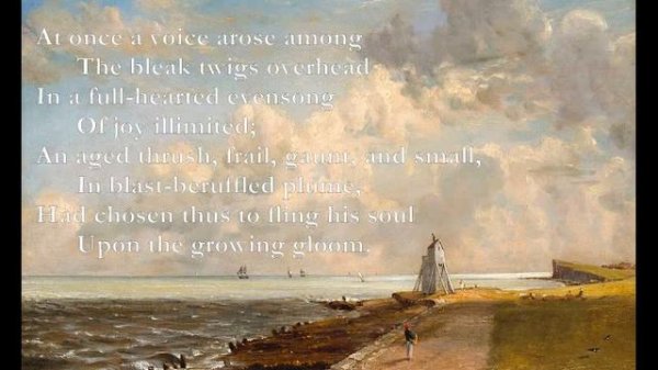 The Darkling Thrush [THOMAS HARDY poem set to music]