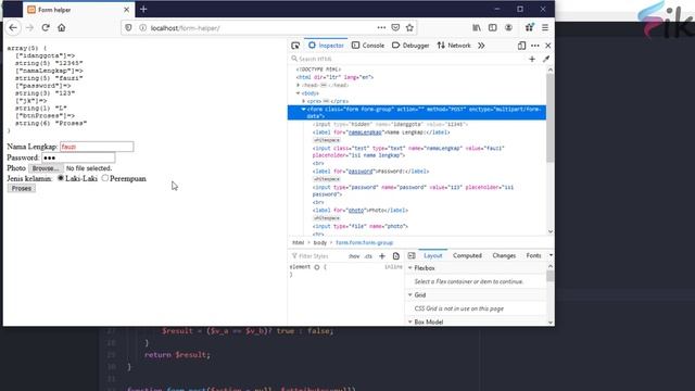 Membuat Fungsi Form Control Input Radio dan Input Checkbox Pemrograman PHP | Part 6 смотреть онлайн