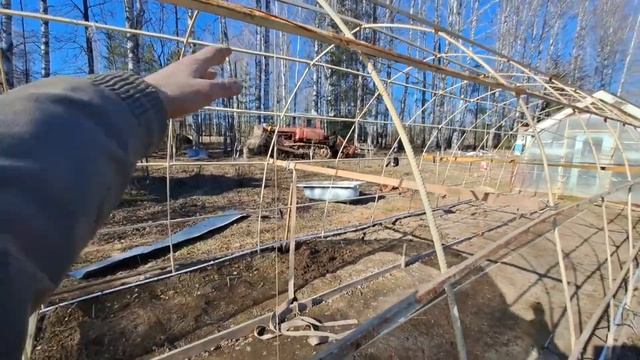 теплица из арматуры своими руками смотреть онлайн