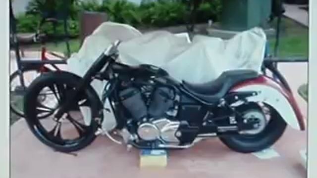 305 SICKEST BADDEST CUSTOM HONDA SHADOW BAGGER w/ 23" FRONT WHEEL !! смотреть онлайн