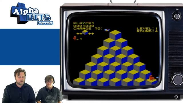 Q is for Q bert - AlphabitsRetro - S01E17 NES смотреть онлайн